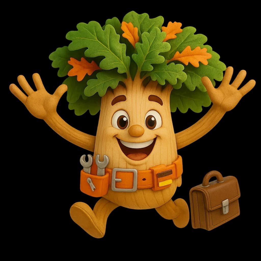 Azubi mascot welcoming you